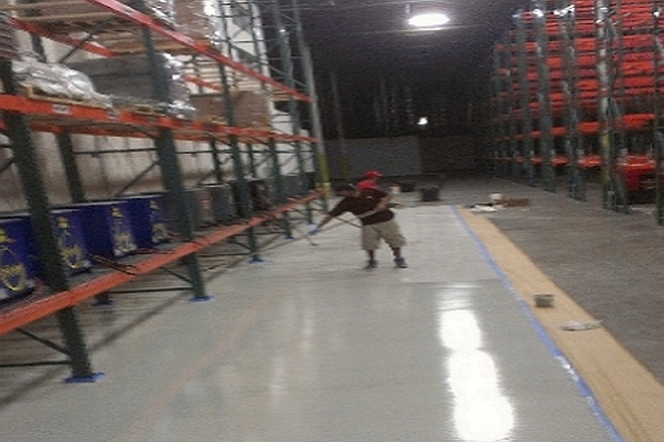 warehouse commercial concrete Floor cleaning Los Angeles
