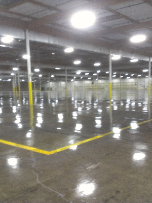 Concrete flooring project